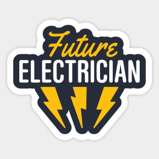 Future Electrician Sticker